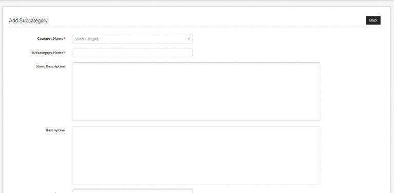 How to add Subcategory | NinjaOS Support Site
